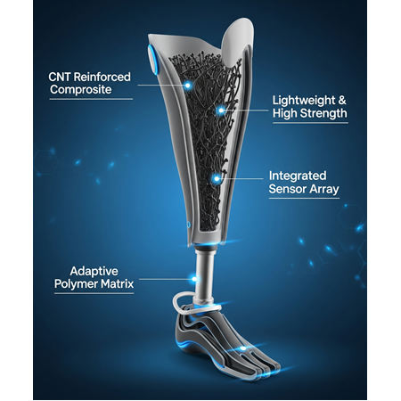 Karbon Nanotüp (CNT) İçeren Yapay Uzuv Kompozitlerinin Tasarımı