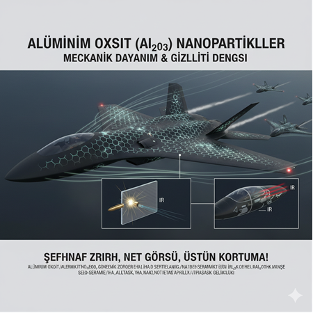 Alüminyum Oksit (Al2O3) Nanopartiküller: Mekanik Dayanım ve Gizlilik Dengesi.
