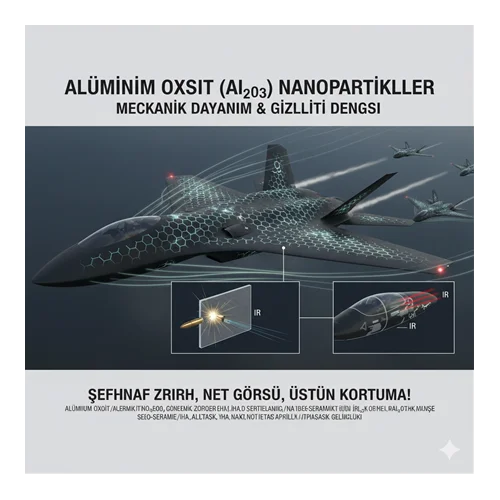 Alüminyum Oksit (Al2O3) Nanopartiküller: Mekanik Dayanım ve Gizlilik Dengesi.
