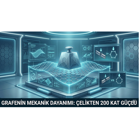 Grafenin Mekanik Dayanımı: Çelikten 200 Kat Güçlü