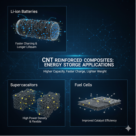 Karbon Nanotüp Takviyeli Kompozitlerde Enerji Depolama Uygulamaları