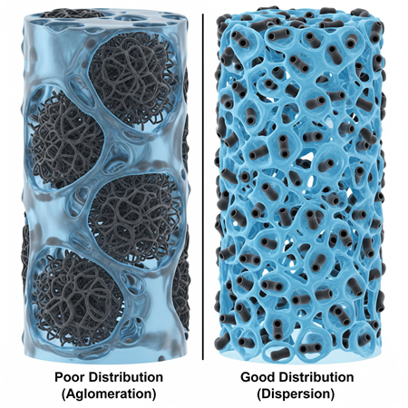 CNT Destekli Kompozitlerin İşlenebilirliği ve Parçacık Dağılımı