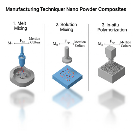 Nano Toz Takviyeli Polimer Kompozitlerin Üretim Teknikleri