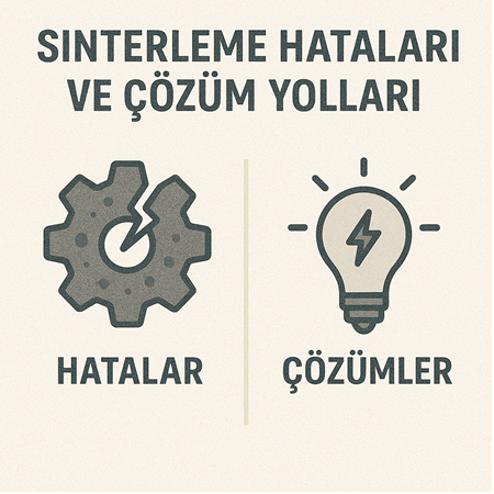 Sinterleme Hataları ve Çözüm Yolları