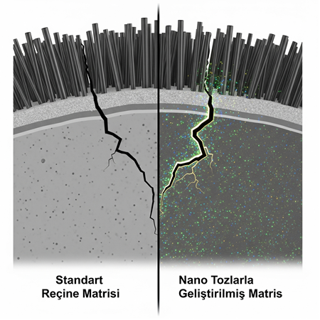 Nano Tozlarla Geliştirilmiş Kompozit Matrisli Reçineler