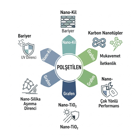 Nano Toz Takviyeleri ile Polietilen Kompozitlerin Karşılaştırması
