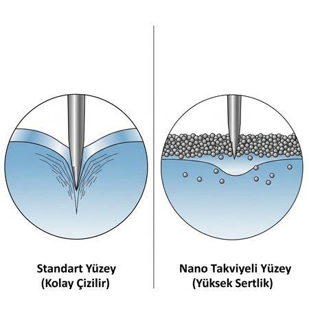 Nano Toz Takviyeli Kompozitlerin Yüzey Sertliğini Artırma Yöntemleri