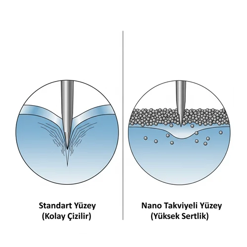 Nano Toz Takviyeli Kompozitlerin Yüzey Sertliğini Artırma Yöntemleri