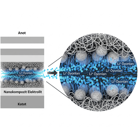 Nanoparçacıklı Tozlu Kompozitlerde İyonik İletim Uygulamaları