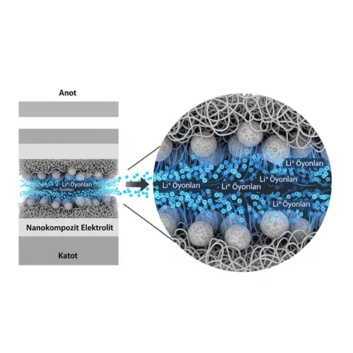 Nanoparçacıklı Tozlu Kompozitlerde İyonik İletim Uygulamaları