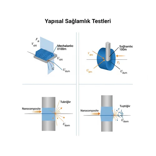 Nano Toz Destekli Kompozitlerin Yapısal Sağlamlık Testleri