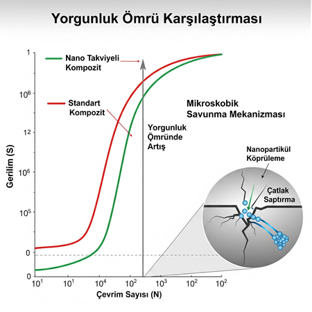 Nano Toz Takviyeli Kompozitlerde Yorgunluk Ömrü Analizleri