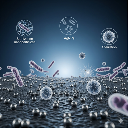 Nano Gümüş Destekli Yüzey Kaplamalarının Sterilizasyon Mekanizmaları
