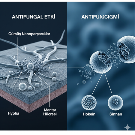 Nano Gümüş Katkılı Kompozitlerde Mantar ve Virüslere Karşı Savunma