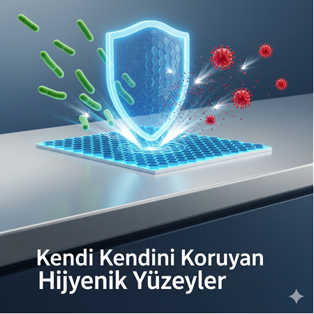 Nano Gümüş Destekli Kompozitlerle Hijyenik Yüzeyler Tasarlamak