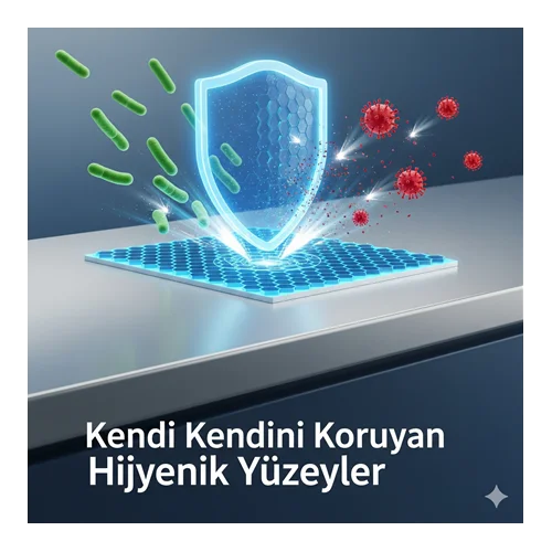 Nano Gümüş Destekli Kompozitlerle Hijyenik Yüzeyler Tasarlamak