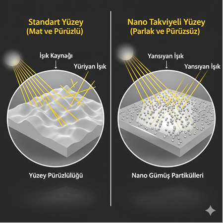 Nano Gümüş Katkılı Kompozitlerin Yüzey Doku İyileştirme Yöntemleri