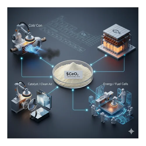 Cerium oksit (CeO²) nedir ve endüstride nasıl kullanılır?