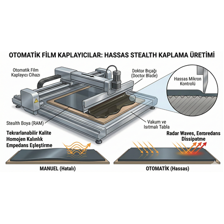 Otomatik Film Kaplayıcılar: Hassas Stealth Kaplama Üretimi.