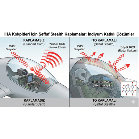 Yüzey Pürüzlülüğünün Etkisi: Nano Boyutlu Pürüzlülük ile Radar Yayılımını Kontrol Etme.