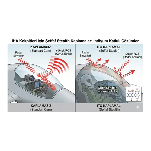 Yüzey Pürüzlülüğünün Etkisi: Nano Boyutlu Pürüzlülük ile Radar Yayılımını Kontrol Etme.