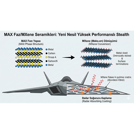 MAX Faz/MXene Seramikleri: Yeni Nesil Yüksek Performanslı Stealth.