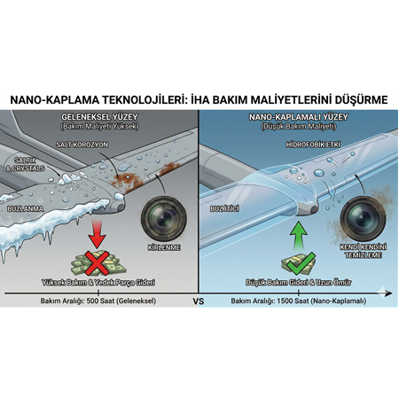 Nano-Kaplama Teknolojileri: İHA Bakım Maliyetlerini Düşürme.