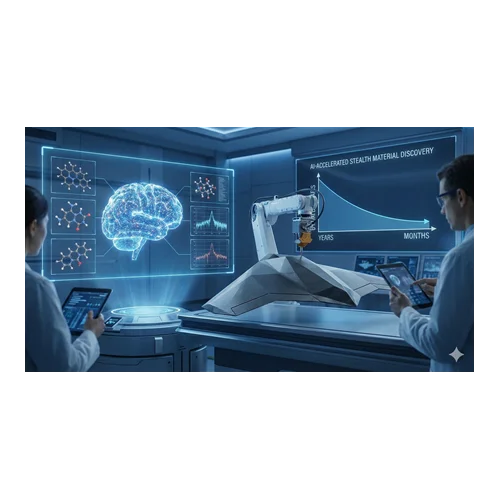 İHA Stealth Tekniğinde Yapay Zeka (AI): Malzeme Tasarımını Hızlandırma.