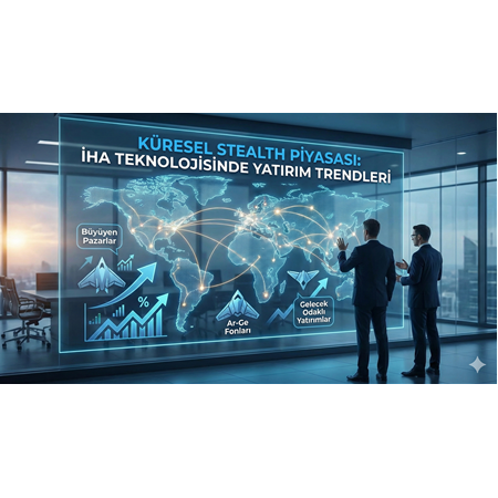 Küresel Stealth Piyasası: İHA Teknolojisinde Yatırım Trendleri.