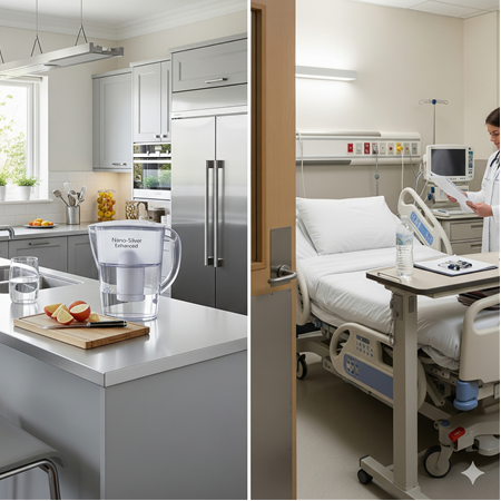 Nano Gümüş Katkılı Kompozitlerde Konut ve Hastane Uygulamaları