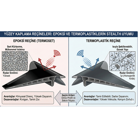 Yüzey Kaplama Reçineleri: Epoksi ve Termoplastiklerin Stealth Uyumu.