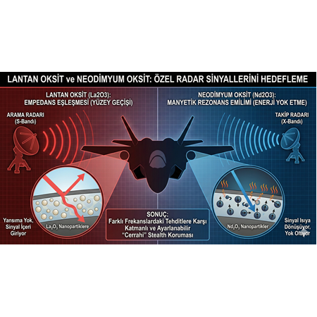Lantan Oksit ve Neodimyum Oksit: Özel Radar Sinyallerini Hedefleme.