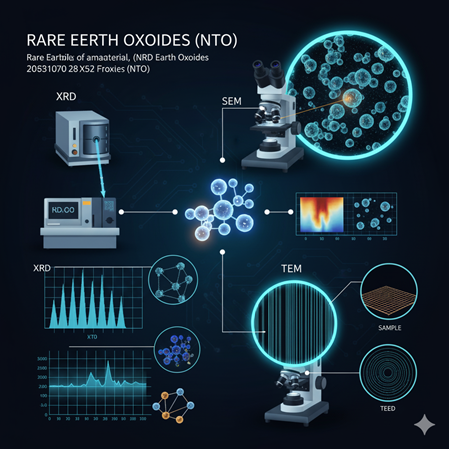 Rare earth oksitlerinin XRD, SEM, TEM karakterizasyonu için pratik kılavuz
