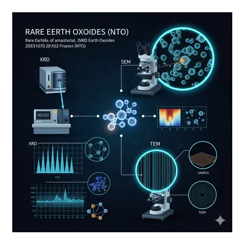 Rare earth oksitlerinin XRD, SEM, TEM karakterizasyonu için pratik kılavuz