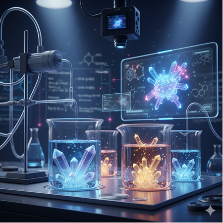 Rare earth nitratlarının (La(NO³)³, Ce(NO³)³) kristal büyüme deneyleri — akademik proje önerileri