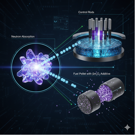 Samarium oksit (Sm²O³) ve nükleer uygulamalarda kullanımı: akademik inceleme