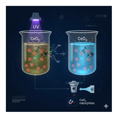 Cerium oksit nanopartiküllerinin foto-katalitik su arıtma uygulamaları