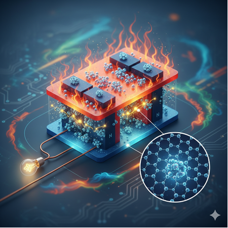 Gadolinium oksit nanopartikülleri ile termoelektrik malzeme araştırma fikirleri