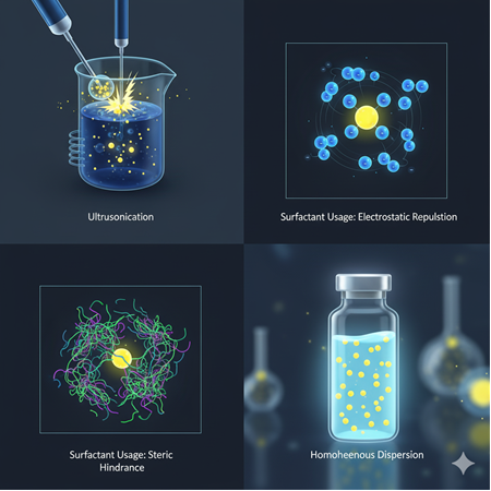 Rare earth element (REE) tozlarının dispersiyon teknikleri: ultrasonikasyon ve surfaktan kullanımı