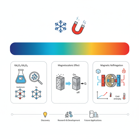 Gadolinium oksit bazlı manyetik soğutma malzemeleri: kavramsal bir araştırma