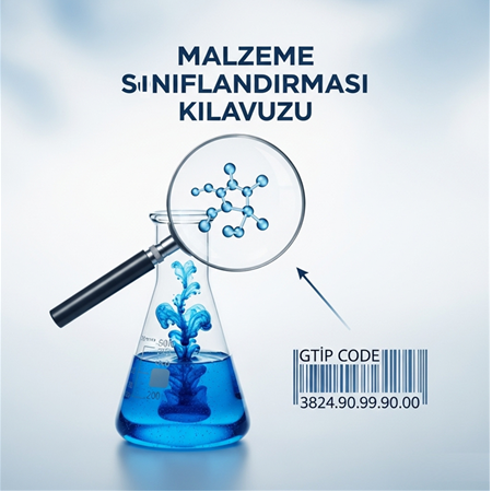 Malzemeler için Sınıflandırılmış CAS ve Potansiyel GTIP Tablosu
