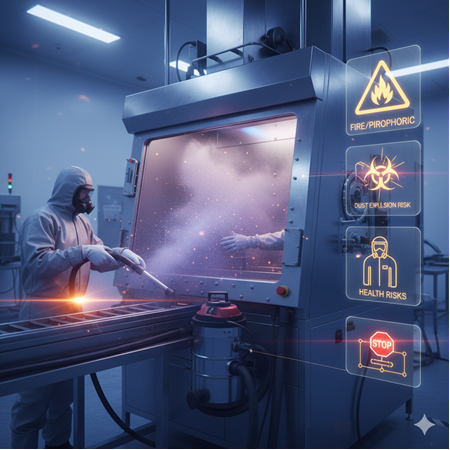 Samarium bazlı manyetik tozların üretiminde toz güvenliği: düzenleme ve uygulama