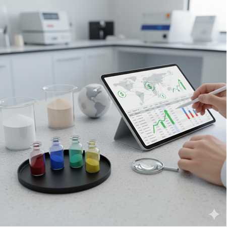 Europium fosfor üretiminde maliyet optimizasyonu: tedarikçi ve hammadde analizleri