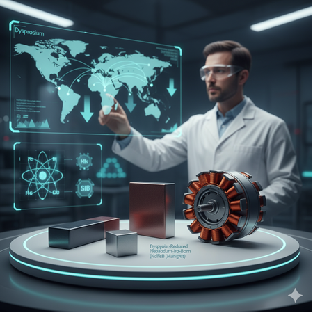 Dysprosium yerine alternatif malzeme stratejileri: azalan arz dönemine hazırlık