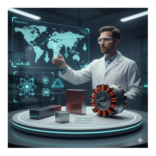 Dysprosium yerine alternatif malzeme stratejileri: azalan arz dönemine hazırlık