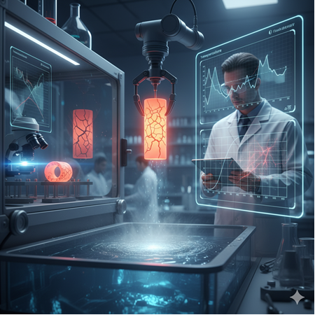 Yttrium-oxide tabanlı seramiklerin termal şok dayanımı ölçümleri