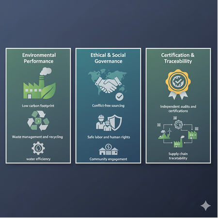 NdFeB mıknatıs üretiminde sürdürülebilirlik: tedarikçi seçim kriterleri