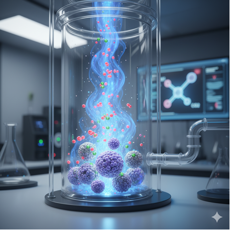 Lanthanum-doped nanopartiküller ile CO² yakalama konseptleri