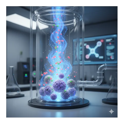 Lanthanum-doped nanopartiküller ile CO² yakalama konseptleri
