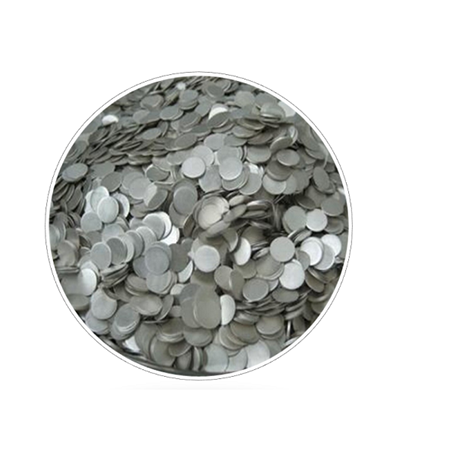 Lithium Chips for Coin Cell Materials 1500 Adet